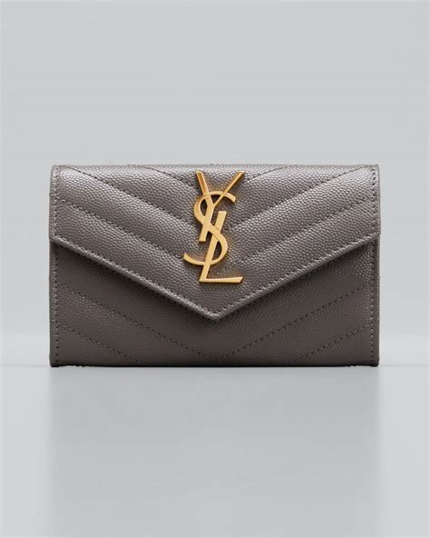 monogram ysl small envelope wallet|ysl wallet price.